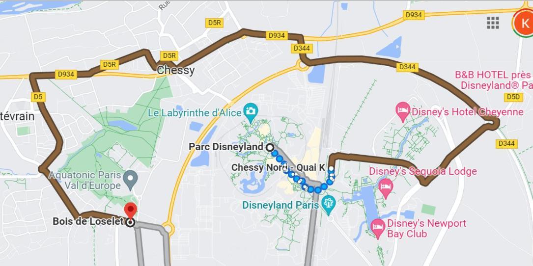 B306 Appartement Disneyland Paris Montévrain Exteriör bild
